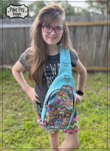 Load image into Gallery viewer, 80's Cartoon Sling Bag