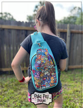 Load image into Gallery viewer, 80's Cartoon Sling Bag