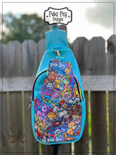 Load image into Gallery viewer, 80's Cartoon Sling Bag