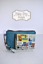 Load image into Gallery viewer, Pinocchio Comic Zippy Wristlet