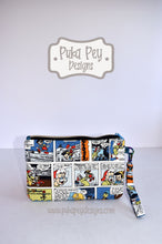 Load image into Gallery viewer, Pinocchio Comic Zippy Wristlet