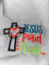 Load image into Gallery viewer, Jesus Paid it All Lamb Lovey
