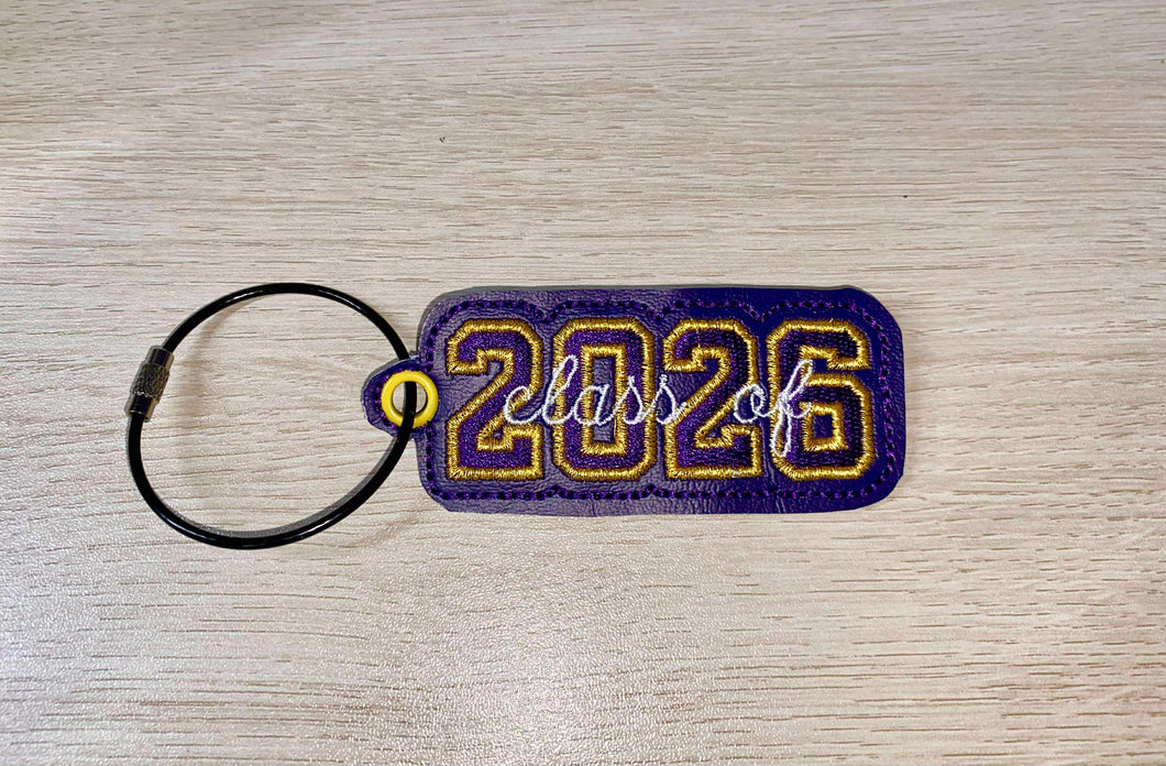 Class of 2026 Keychain