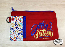 Load image into Gallery viewer, Bible Bag John 3:16
