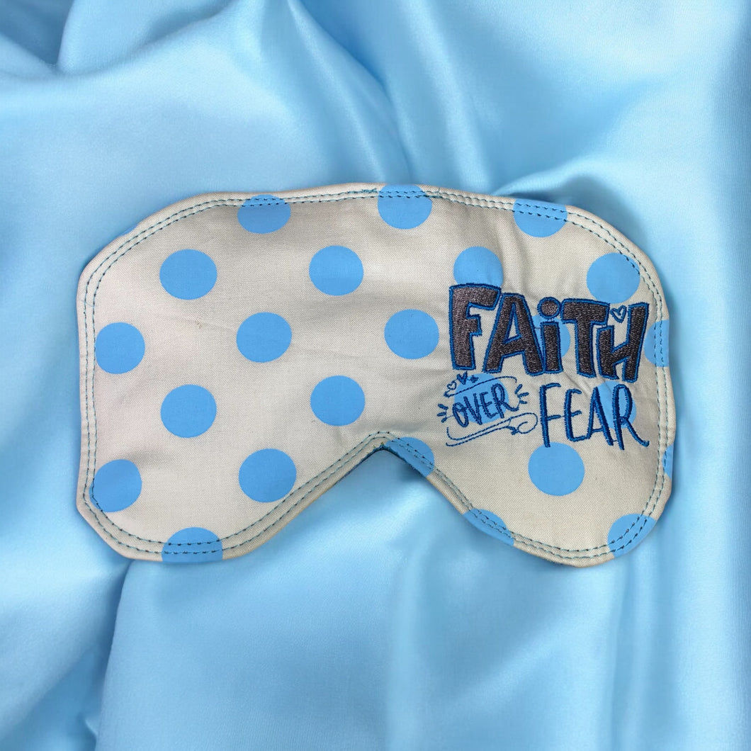 Faith over Fear Sleep Mask