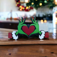 Load image into Gallery viewer, KB Grinch Hands Ornament
